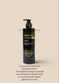 Extension house Luxury Gold sulfaatvrije shampoo voor hairextensions met arganolie in een zwarte 500ml fles