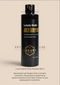 Extension house Luxury Gold No Yellow shampoo fles van 250ml voor blond haar met extensions en arganolie.