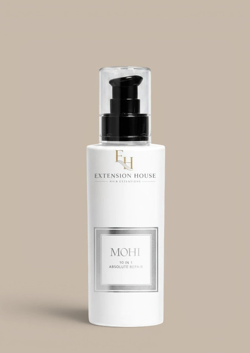 MOHI 10 in 1 Absolute Repair leave-in spray van Extension house voor herstel en hittebescherming van haar en extensions