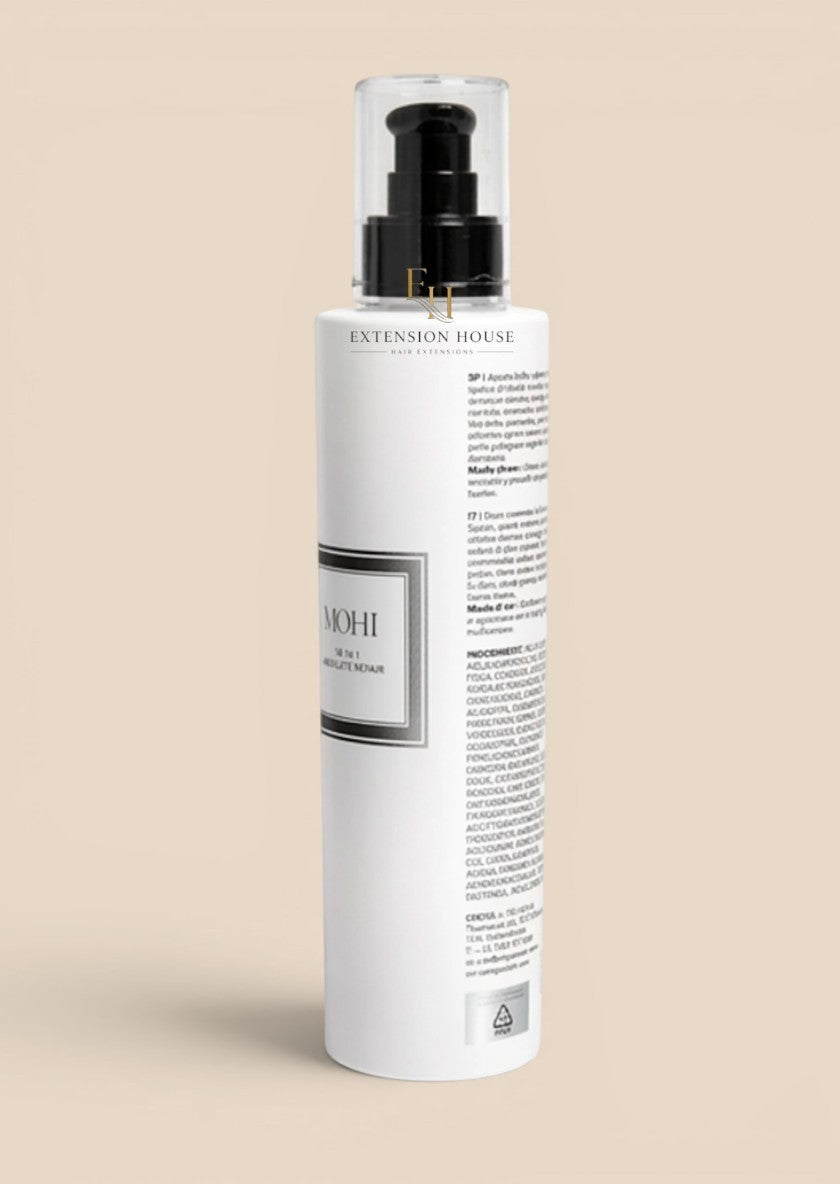 MOHI 10 in 1 Absolute Repair leave-in spray van Extension house voor glanzend, pluisvrij en hersteld haar.