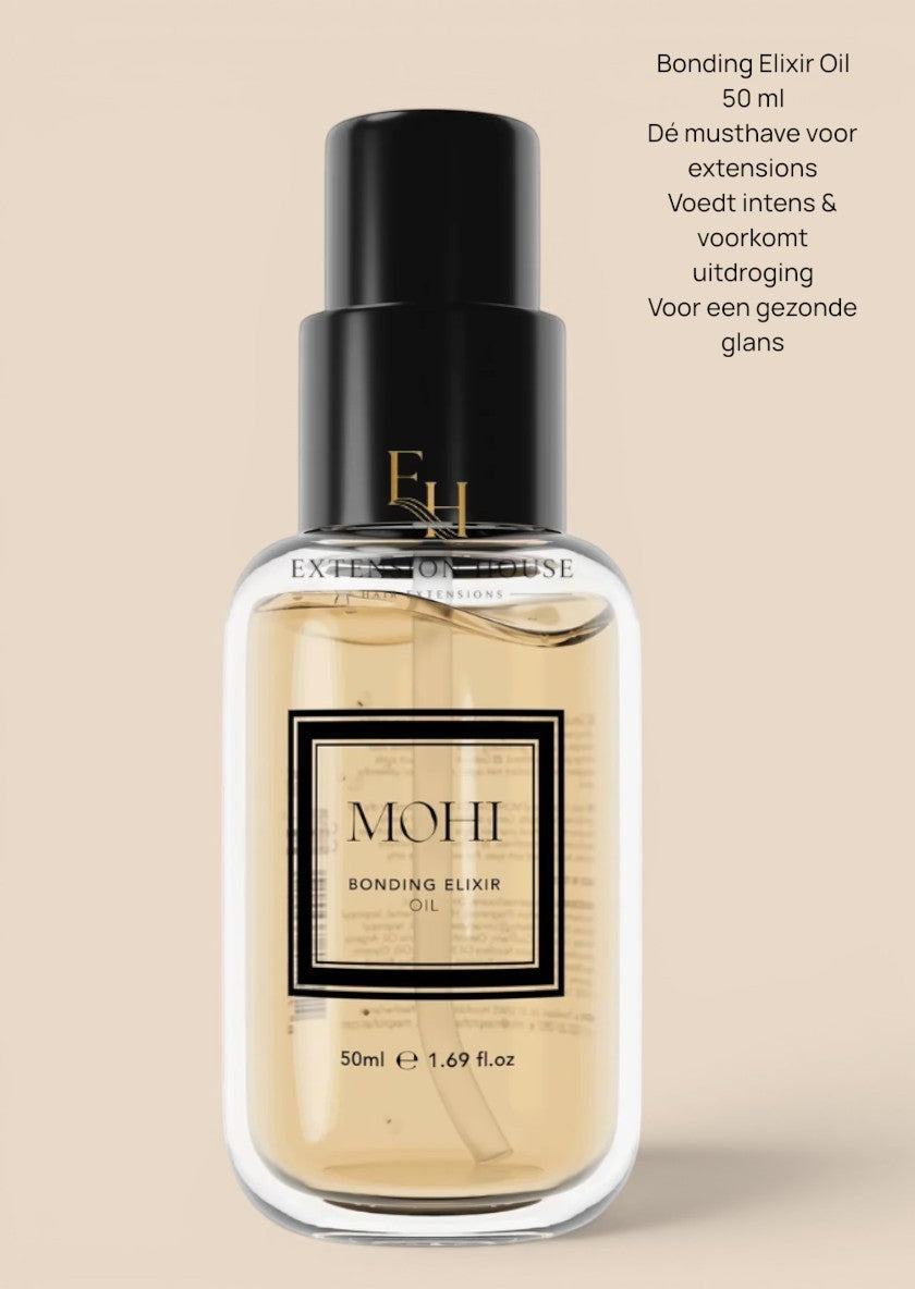 MOHI Bonding Elixir Oil 50ml van Extension house voor glanzend haar en zachte extensions