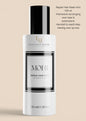 Extension House Mohi Repair Haarmasker voor beschadigd haar, 100 ml. Witte fles met zwart label en dop.