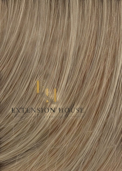 Extension House nanoring extensions in assig blonde highlight blend, voor extra lengte en volume.